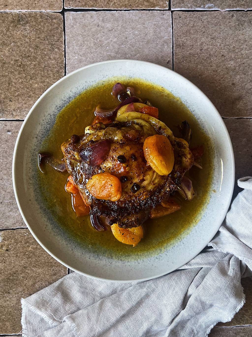 Apricot Chicken (Moroccan Style)
